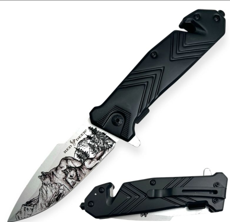 KNF: RD WOLF Etch BLD GB SBC BLK HNDL