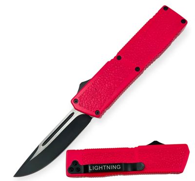 OTF: Red HND Lighting 2Tone DRP PT BLD 8"