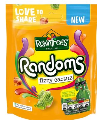 Rowntree  Random Fizzy  Cactus pouch