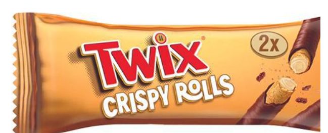 Twix Caramel Crispy Rolls - UK