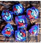 Liquid Core DND Dice: Poke Ball