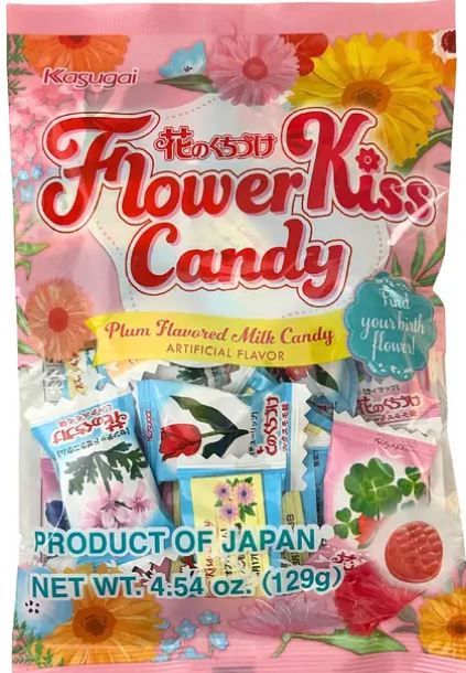 Kasugai Flower Kiss plum milk candy