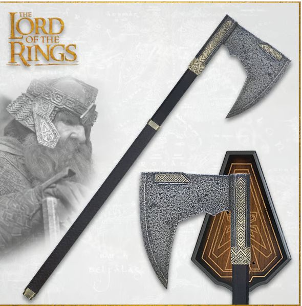 LOR: Gimli's Bearded AXe Official Licensed