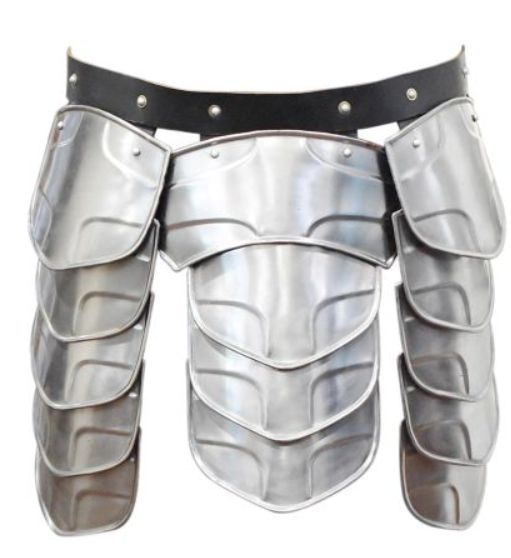 Steel Plated WAIST Fauld Armor w. Belt