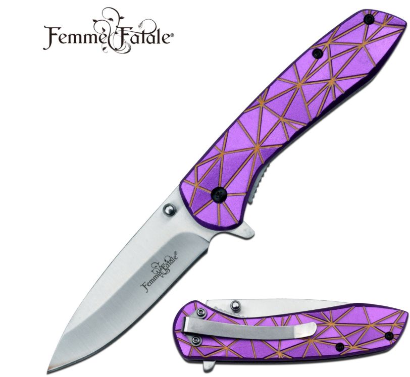 KNF: Femme Fatale etch BLD BR HNDL