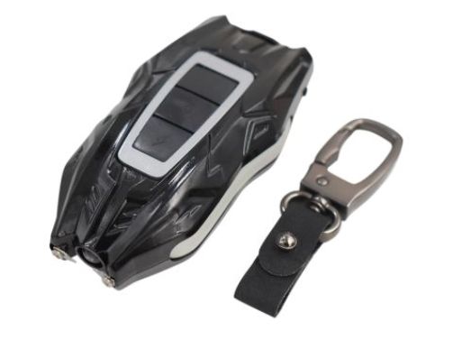Stun Gun: BLK FOB car Key w. keychain