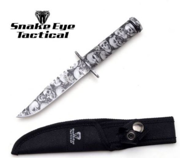 FXD Survival KNF: GRY Skull Camo+KIT  8"