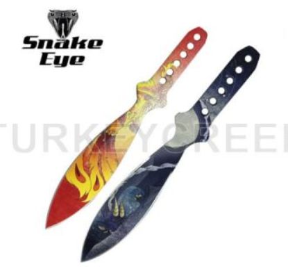 THRWR: 2PC PRNT BLD 9"