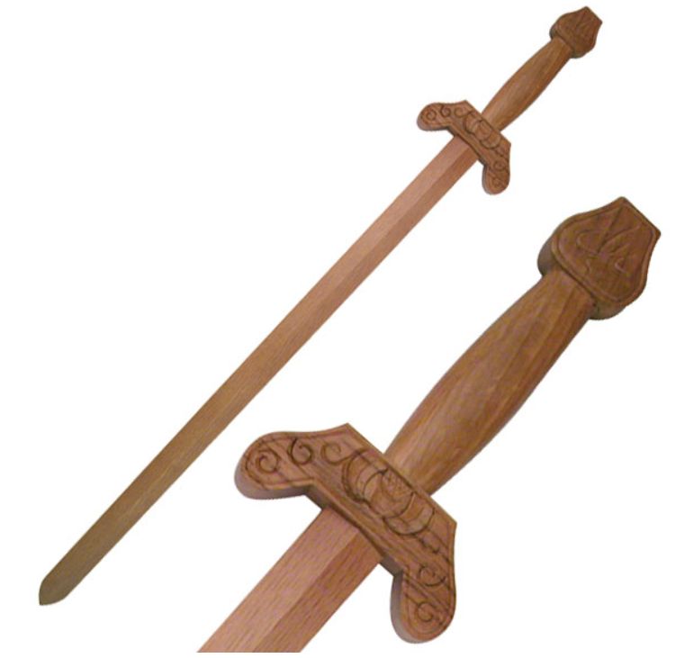 Wood training  Medieval SWORD 36"