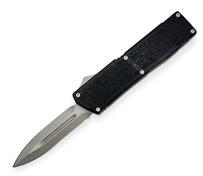 OTF: Lighting BLK HNDL DBL Edge SLV BLD 8"