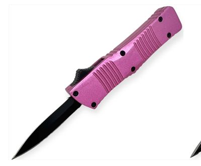 OTF: KC/Lanya  PNK ALUM HNDL BLK DBL Pt 5"
