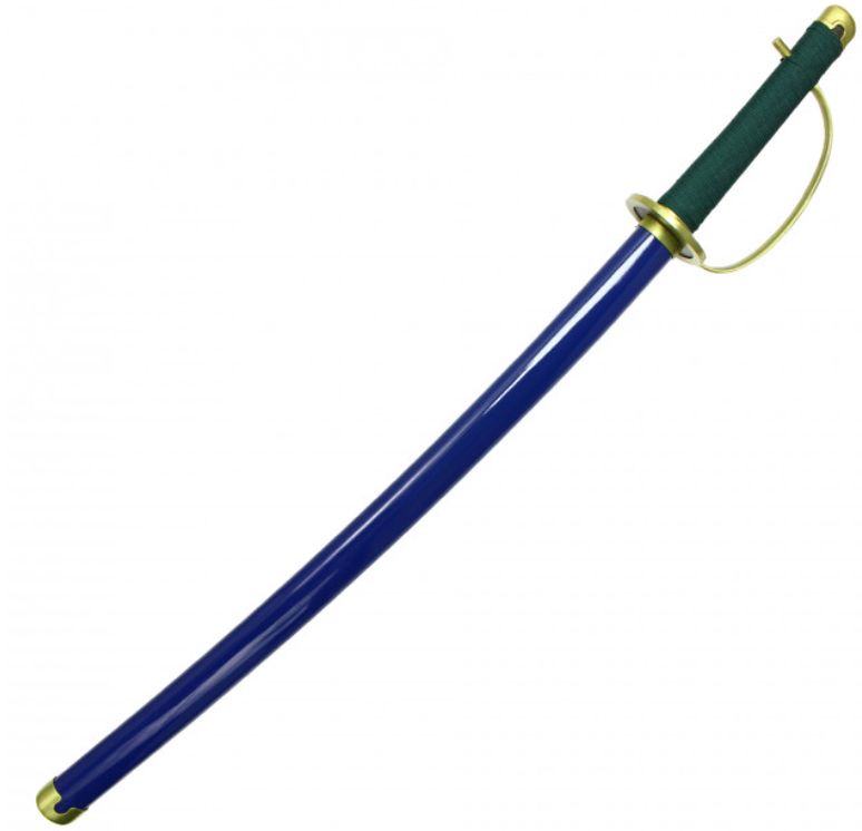 Katana: Shank's One Piece 40" BLU Scabb  HNDL