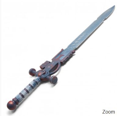 Foam: Skull Sword  SLVR BLD wing guard 40"