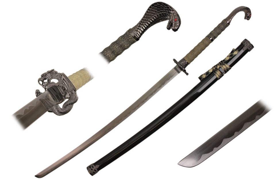 Sword: Cobra Pommel HNDL Highlander 42"