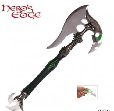 AXE: 'Alien' Battle Axe w/ small dagger