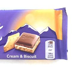 Milka Creme &amp; Biscuit Bar