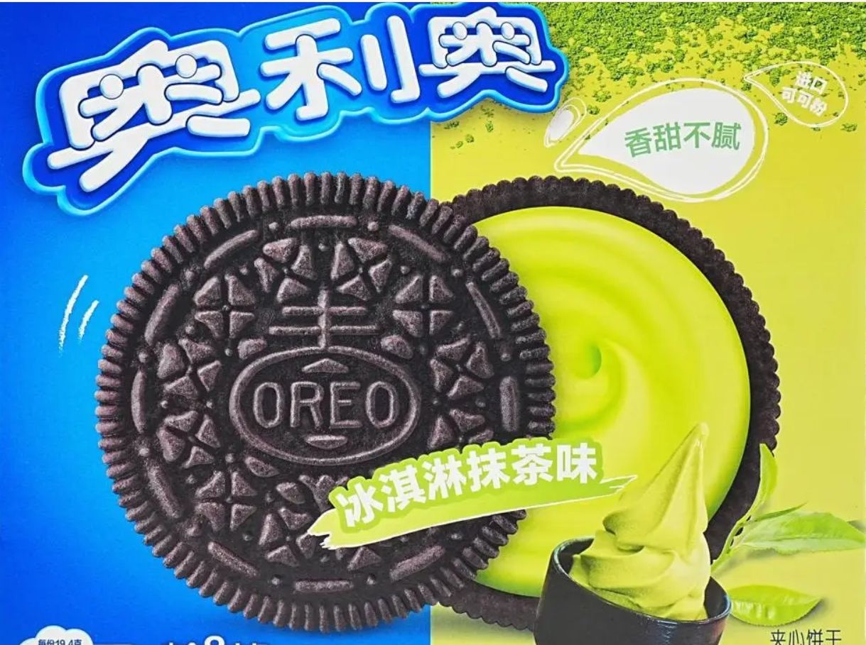 Oreo Korea Ice cream &amp; matcha flavor 194gm