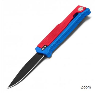 Gravity KNF: ALUM  Red&amp;BLU HNDL BLK BLD