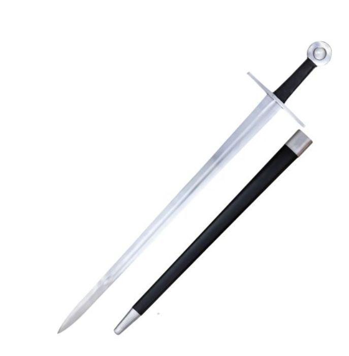 Sword: HNDMD FT "Age of Chivalry " SLVY Pommel 39"