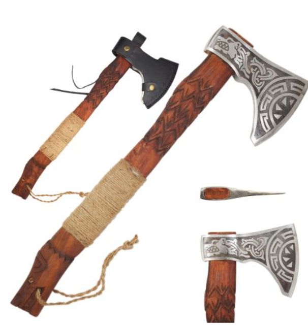 AXE: OR HI carb HNDMD Viking ASh WD Cord wrap HNDl