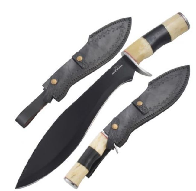 OR Kukri: BLK BLD Bone HNDl HNDMD  17"