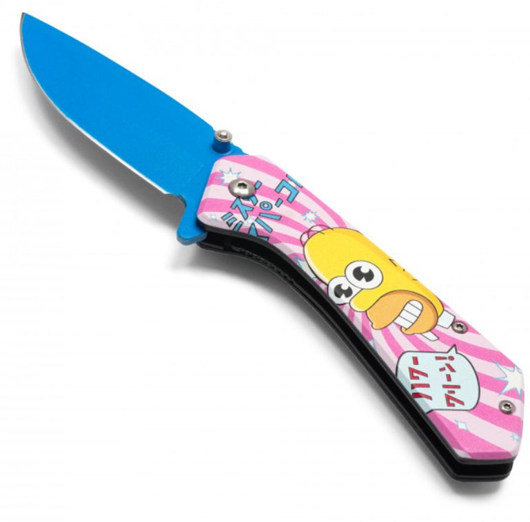 KNF: Homer Simpson PRNT HNDl BLU BLD 8"