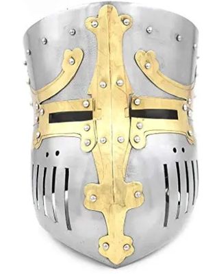 helmet: Templar Gold/SLVR detailing Slotted sides