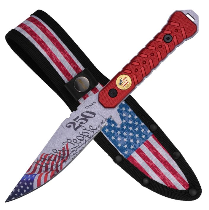 FXD FT BLD: USA 250 BLD Red HNDL 9.5"