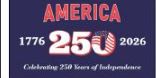 USA FLAG: 250 YR Anniversary