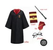 Harry Potter Gryffindor Complete 5 pc Set