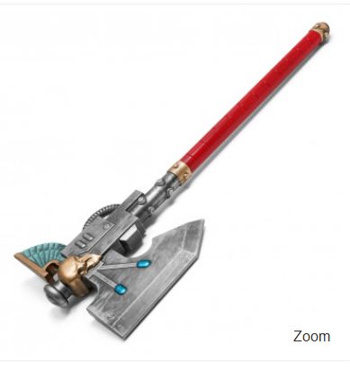 FOAM: Winged AXE MORTALIS Warhammer 28"