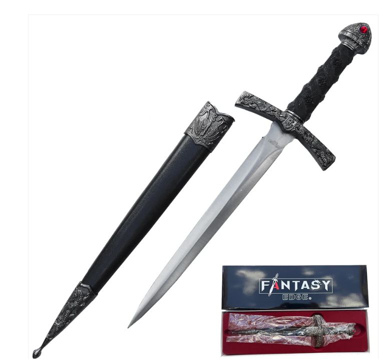 SHRT Sword: Fleur De Lis Dagger Red Pommle