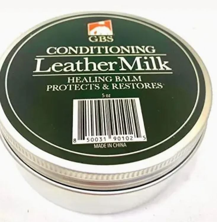 GBS Leather Milk Conditioner &amp; cleaner tin