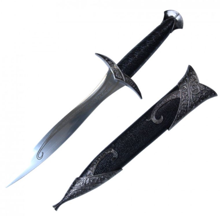 Froddo's  Black Dagger  wood sheath