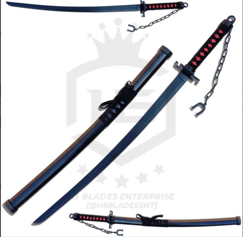 katana: Ichigo Zangetsu BLACK  41"