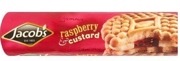Jacobs Raspberry &amp; Custard  cookies