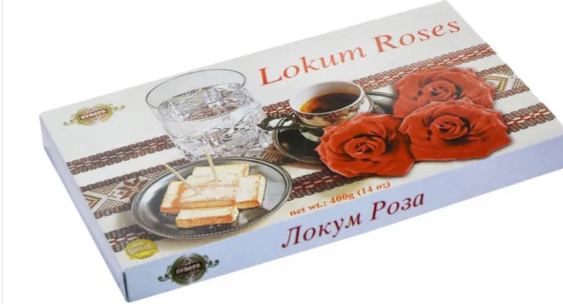 Box Turkish Delight :Rose Falvored 400gm