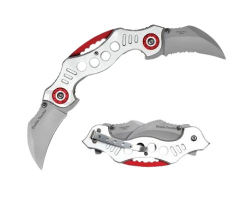 DBL Karambit BLDS: 2 BLK BLDS 1 Serr 1 PLN