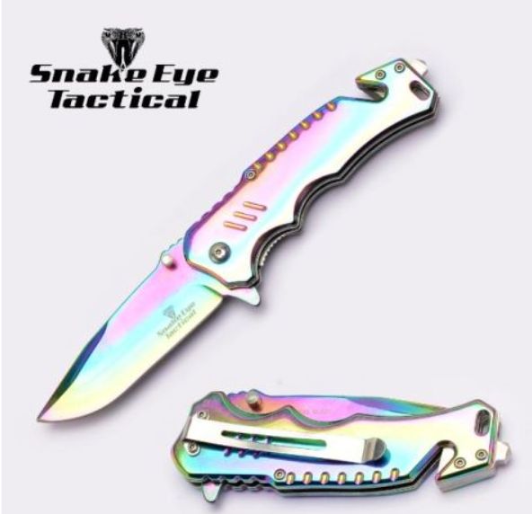 SE KNF: Rescue Style Titanm Fin BLD&amp;HNDL GB SBC 8"