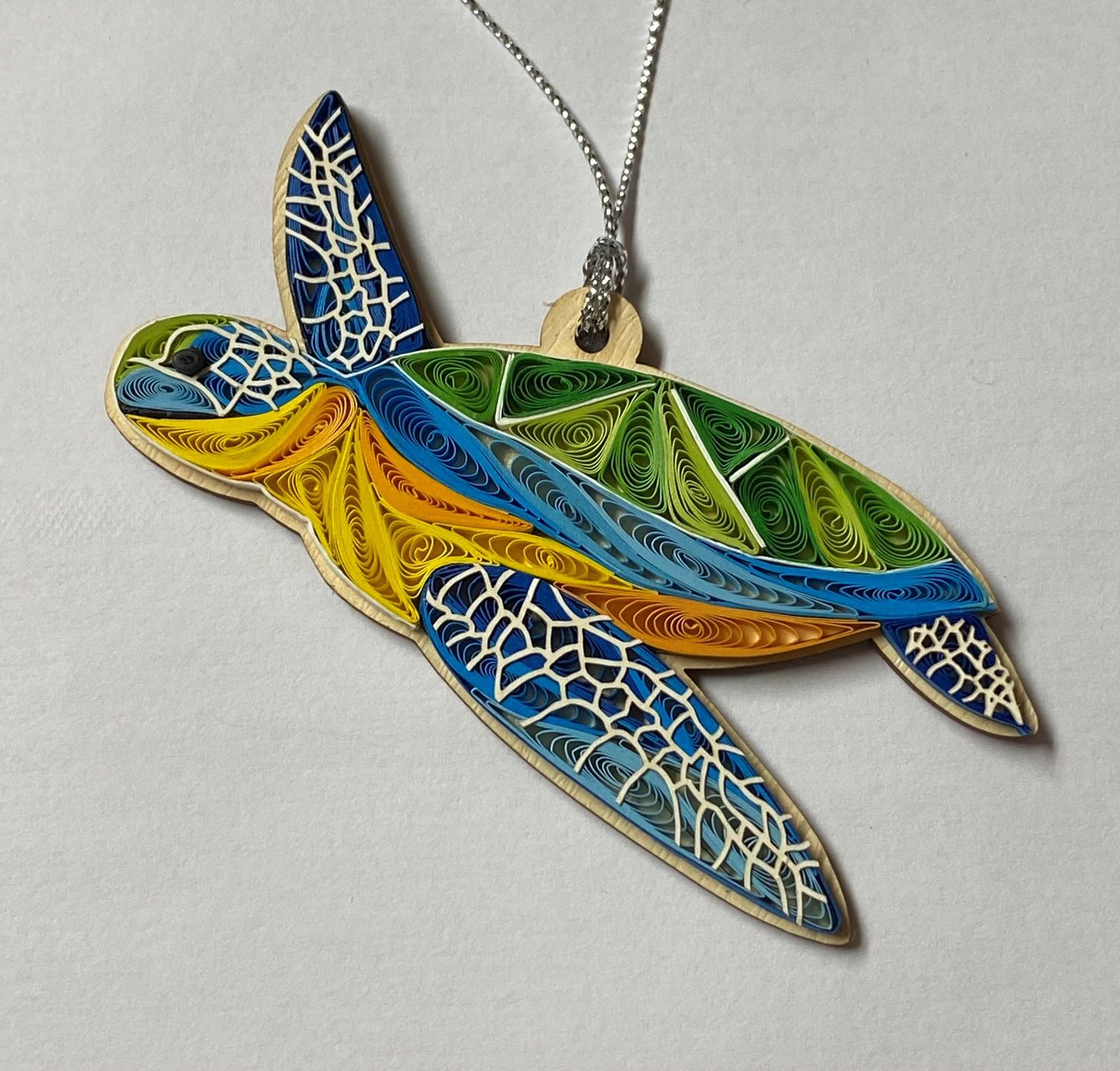 Quilling Sea Turtle Ornament
