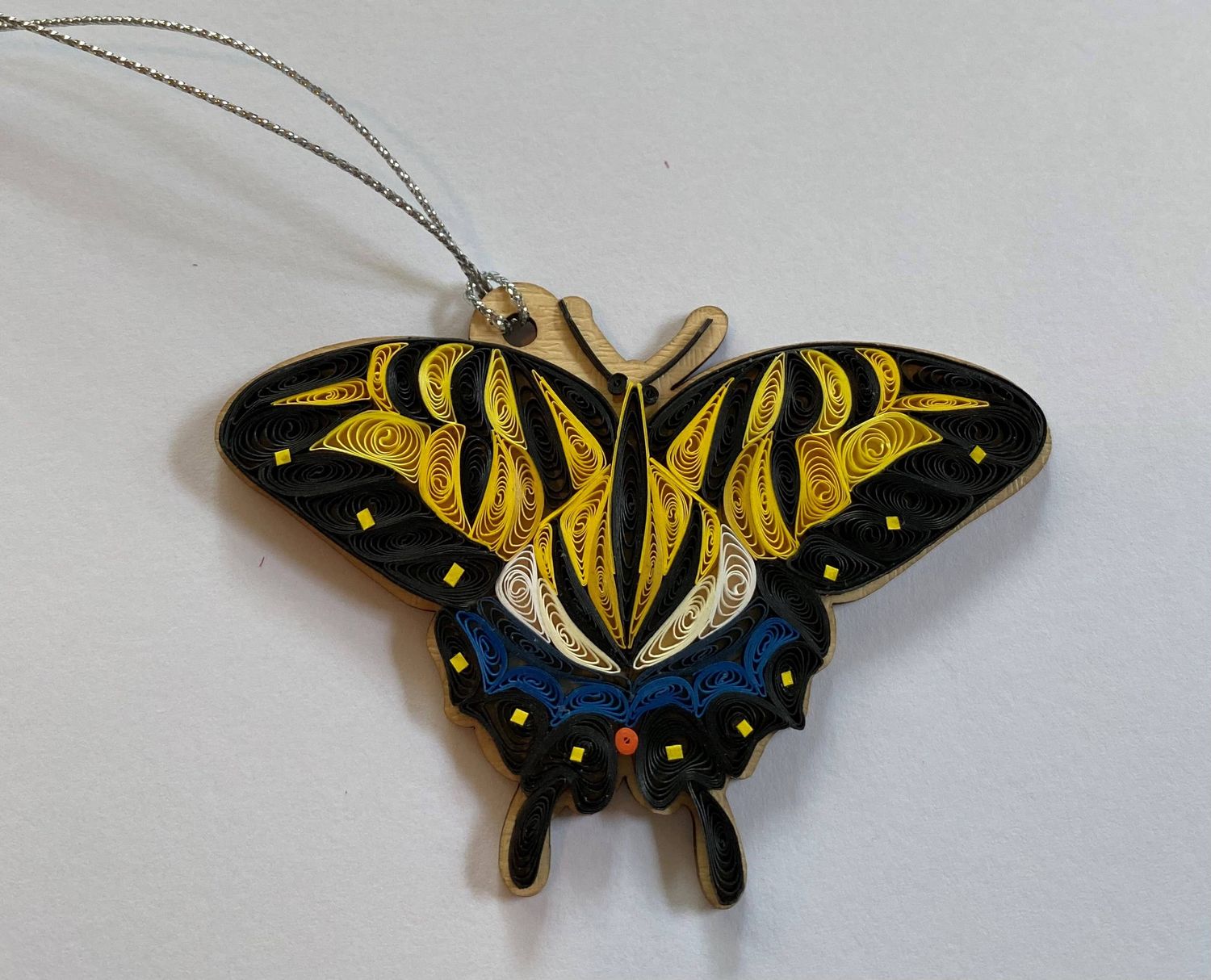 Quilling Swallow Tail Butterfly Ornament