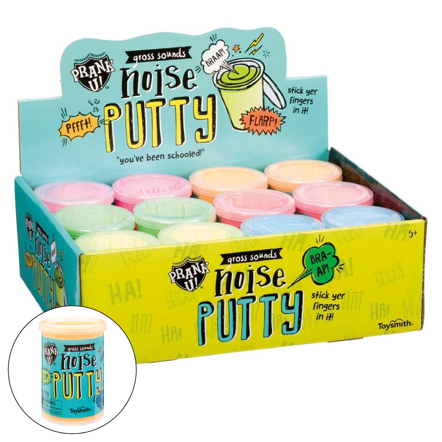 Prank U! Noise Putty Large, Gross Sounding Putty