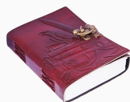 LTHR Journal: Sabrina Raven Embossed