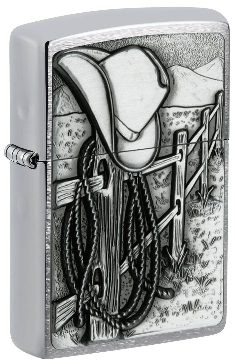 Zippo Cowboy Emblem Lighter