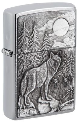 Zippo Timberwolves Emblem Lighter