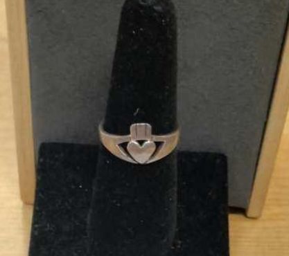 Claddagh Ring:  Thai Silver