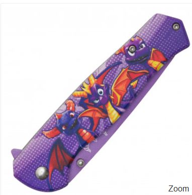 KNF: 3D  PRNT Spyro&amp;FRNDS HNDL Purple