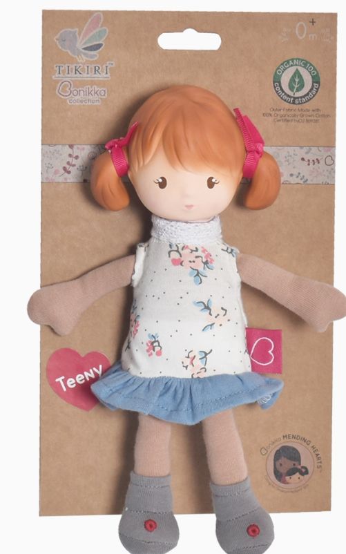 Tikiri: Teeny Organic Doll Rubber head