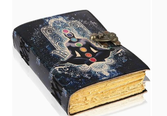 LTHR Journal: Hamsa/7Chakra Meditating Man