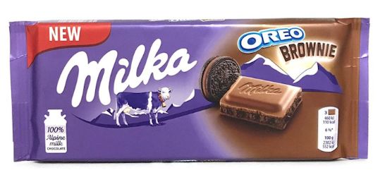 Milka Oreo Brownie 100gm bar